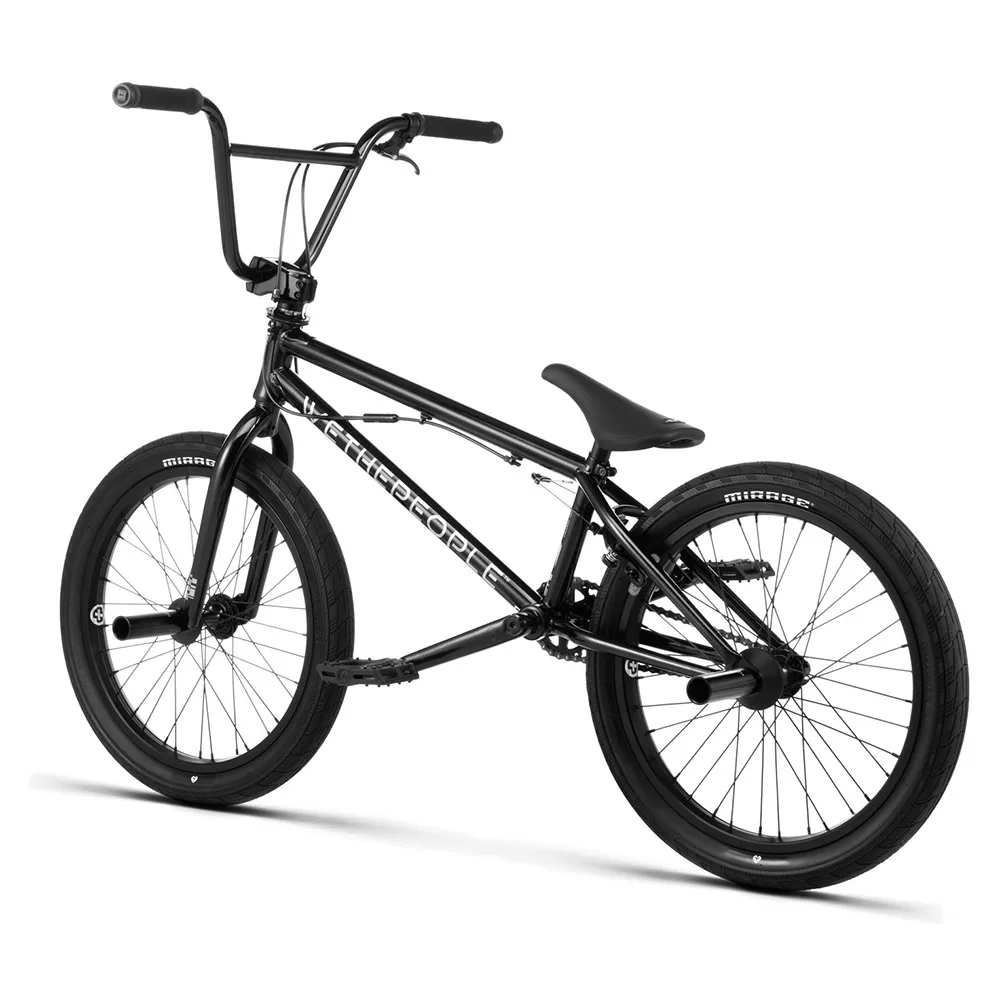 wethepeople Versus 20´´ Bmx Cykel, Metallic black, 20.65"TT