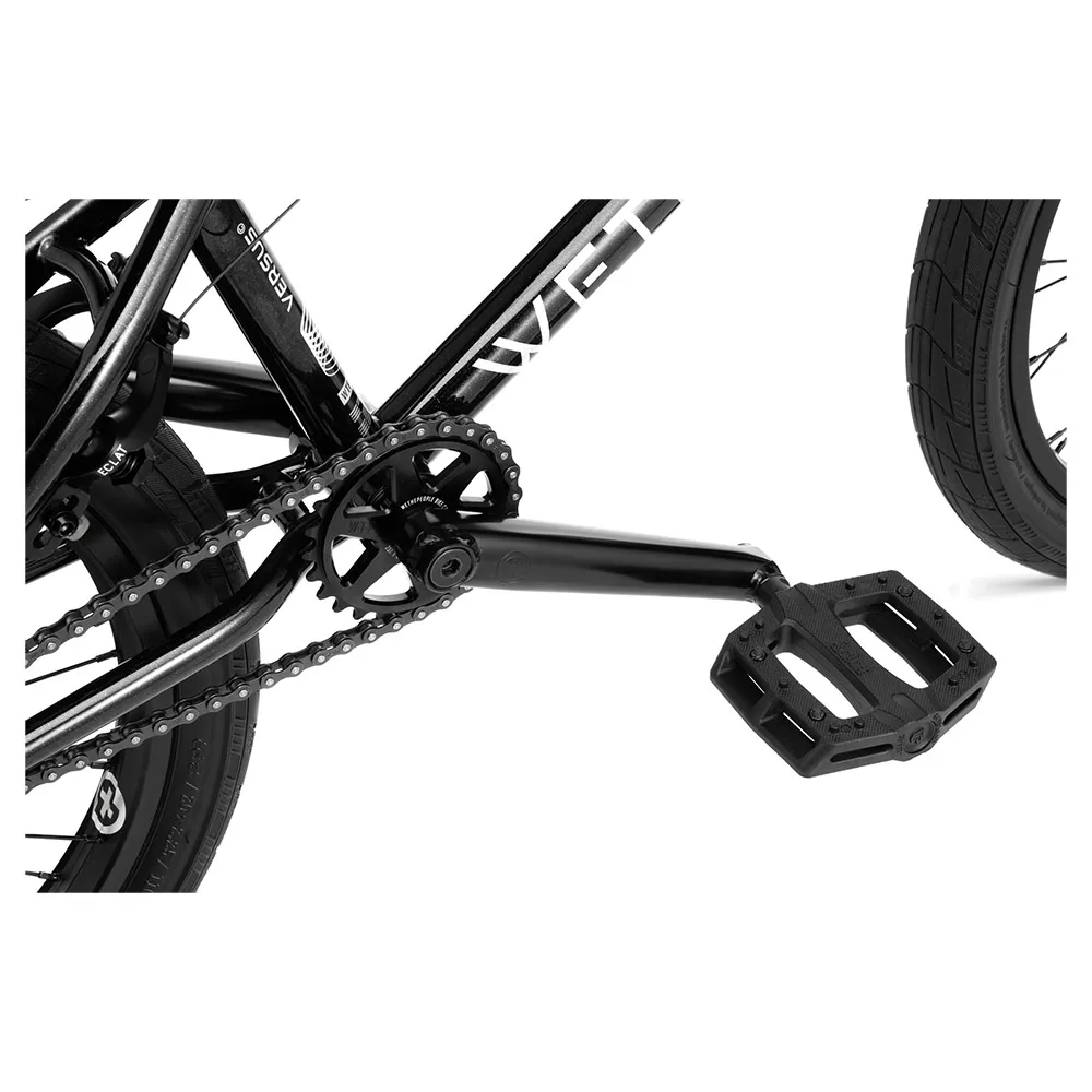 wethepeople Versus 20´´ Bmx Cykel, Metallic black, 20.65"TT