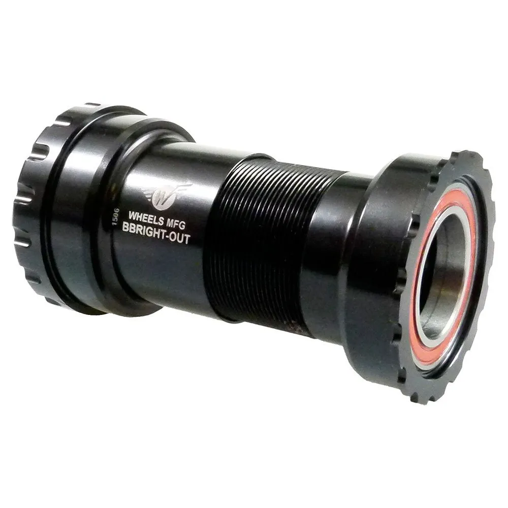 Wheels Bbright Outboard Abec-3 Bb 24 Mm Shimano Vevlagerskoppar, Black, 79mm