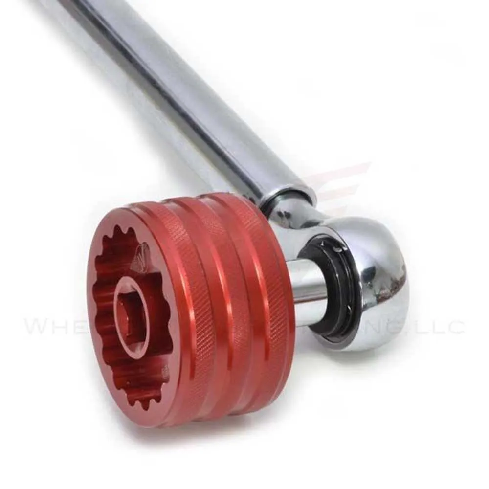 Wheels Double Sided Vevlagerverktyg, Red, One Size
