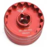 Wheels Double Sided Vevlagerverktyg, Red, One Size