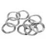 Wheels Fjäderbricka 10 Enheter, Silvers, 24mm