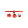 Wheels Hörlurar Koppress, Red, One Size