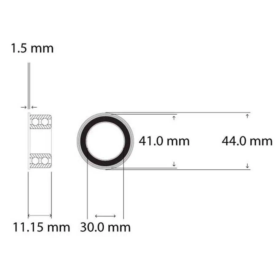 Wheels Pressfit Bb86 Vevlager, Silver / green, 30mm Wheels Pressfit Bb86 Vevlager, Silver / green, 30mm
