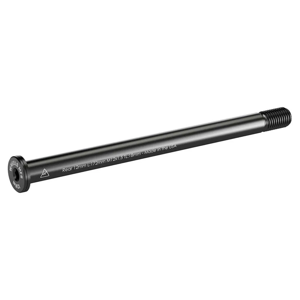 Wheels Thread 1.5´´ Bakre Genomgående Axel, Black, 12 x 172mm Wheels Thread 1.5´´ Bakre Genomgående Axel, Black, 12 x 172mm