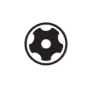 Wiha Torx Plus T25 Bit, Silver, One Size
