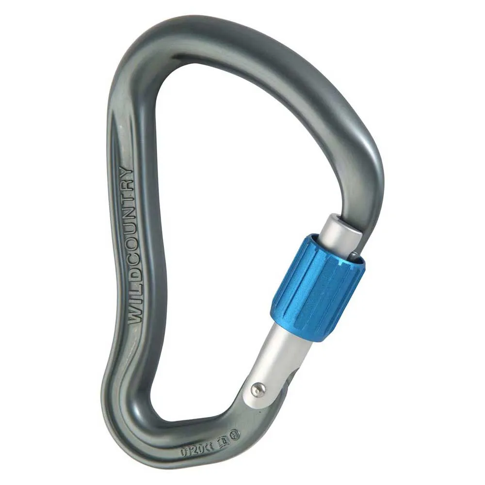 Wild Country Ascent Hms Karabinkrok, Gunmetal / blue, One Size Wild Country Ascent Hms Karabinkrok, Gunmetal / blue, One Size