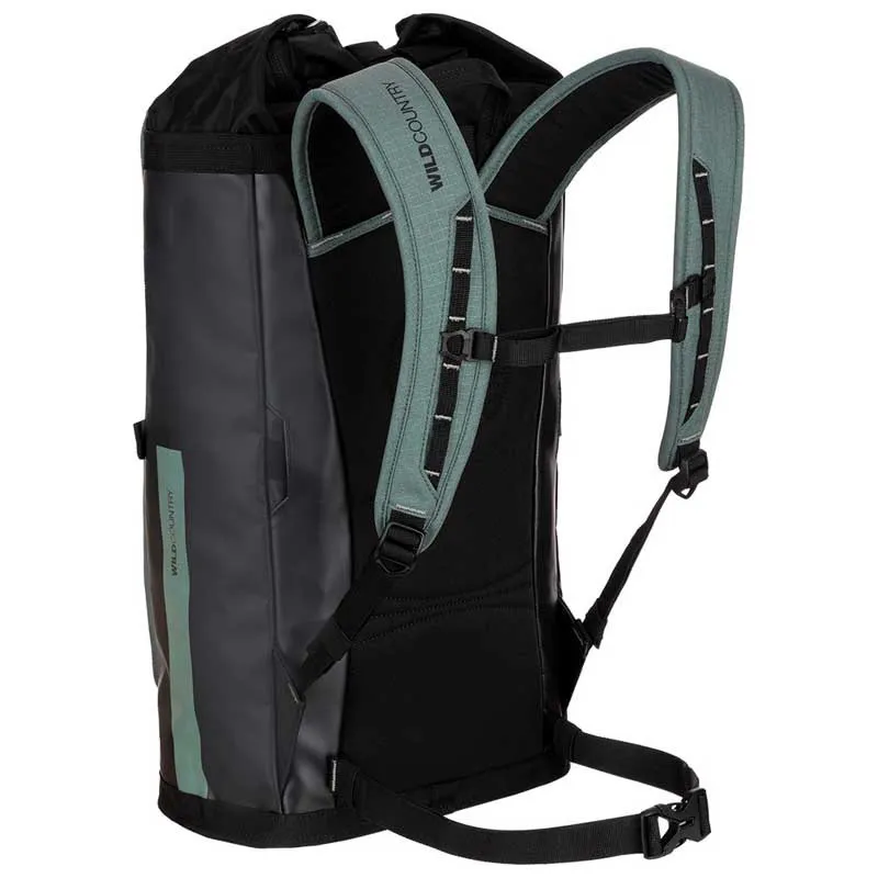 Wild Country Crag Hauler 25l Repväska, Black / marsh Wild Country Crag Hauler 25l Repväska, Black / marsh
