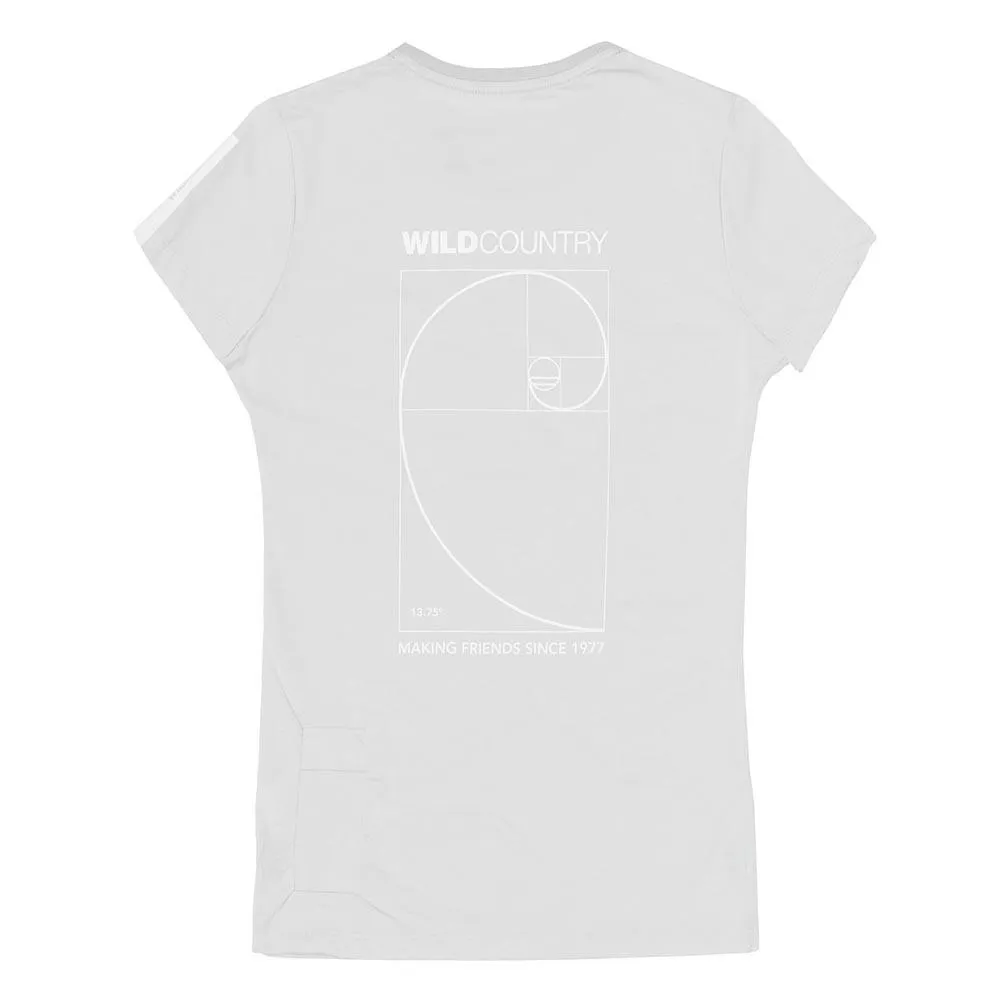 Wild Country Curbar T-shirt Med Korta ärmar, Grey melange