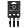 Wild Country Session Screw Karabinkrok 3 Enheter, Black, One Size