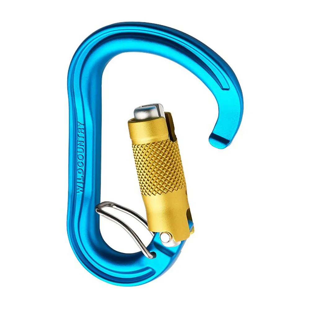 Wild Country Xenon Hms Trilock Belay Karabinkrok, Blue / yellow, One Size Wild Country Xenon Hms Trilock Belay Karabinkrok, Blue / yellow, One Size