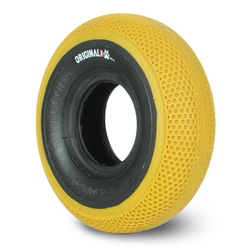 Wildcat Mini Bmx 11´´ X 4.10/3.50-10 Styvt Urbandäck, Yellow / black, 11" x 4.10 / 3.50-10
