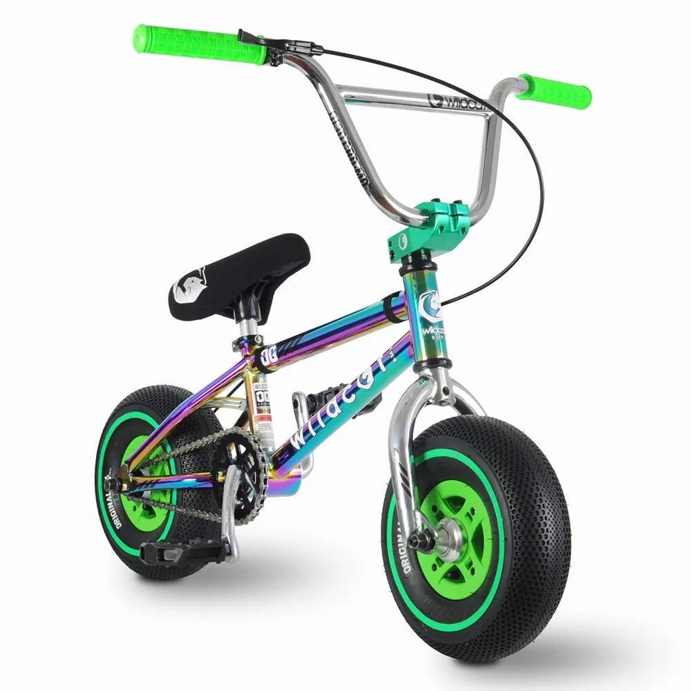 Wildcat Royal Mini With Brakes Bmx Cykel Refurbished, Green, One Size