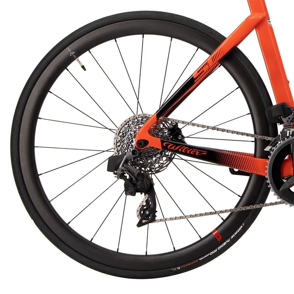 Wilier Cento10 Sl Disc Sram Rival Axs Racercykel Wilier Cento10 Sl Disc Sram Rival Axs Racercykel