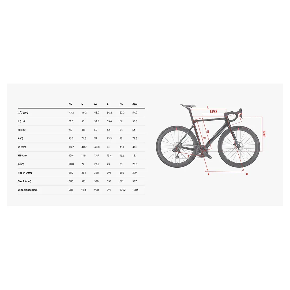 Wilier Filante Rival Etap Axs 2025 Racercykel, Black glossy