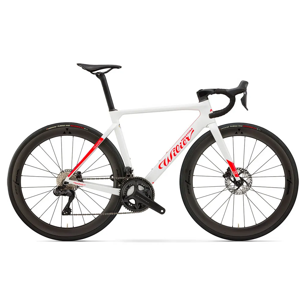 Wilier Filante Sl Super Record Eps Miche S50 Racercykel, White red / ava