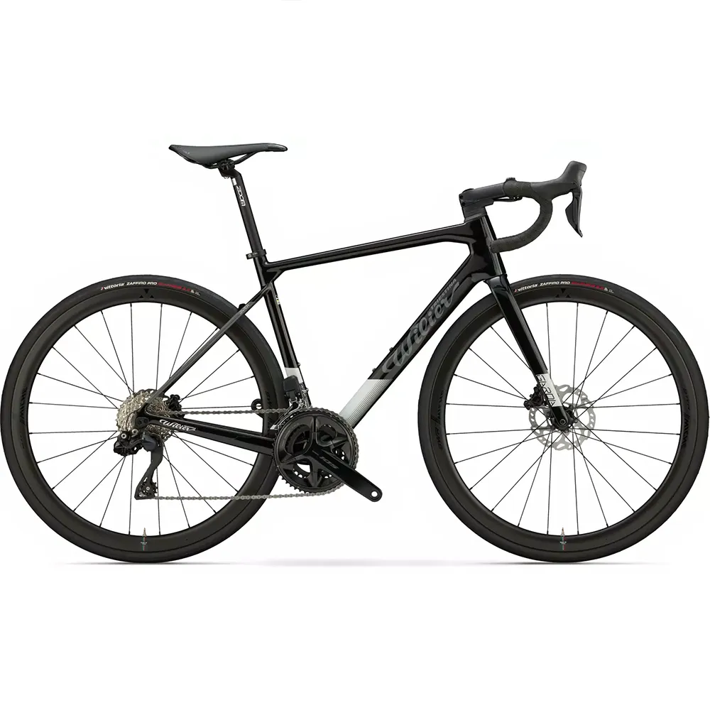 Wilier Garda 105 Di2 Rd-r7150 2025 Racercykel, Black / grey glossy Wilier Garda 105 Di2 Rd-r7150 2025 Racercykel, Black / grey glossy