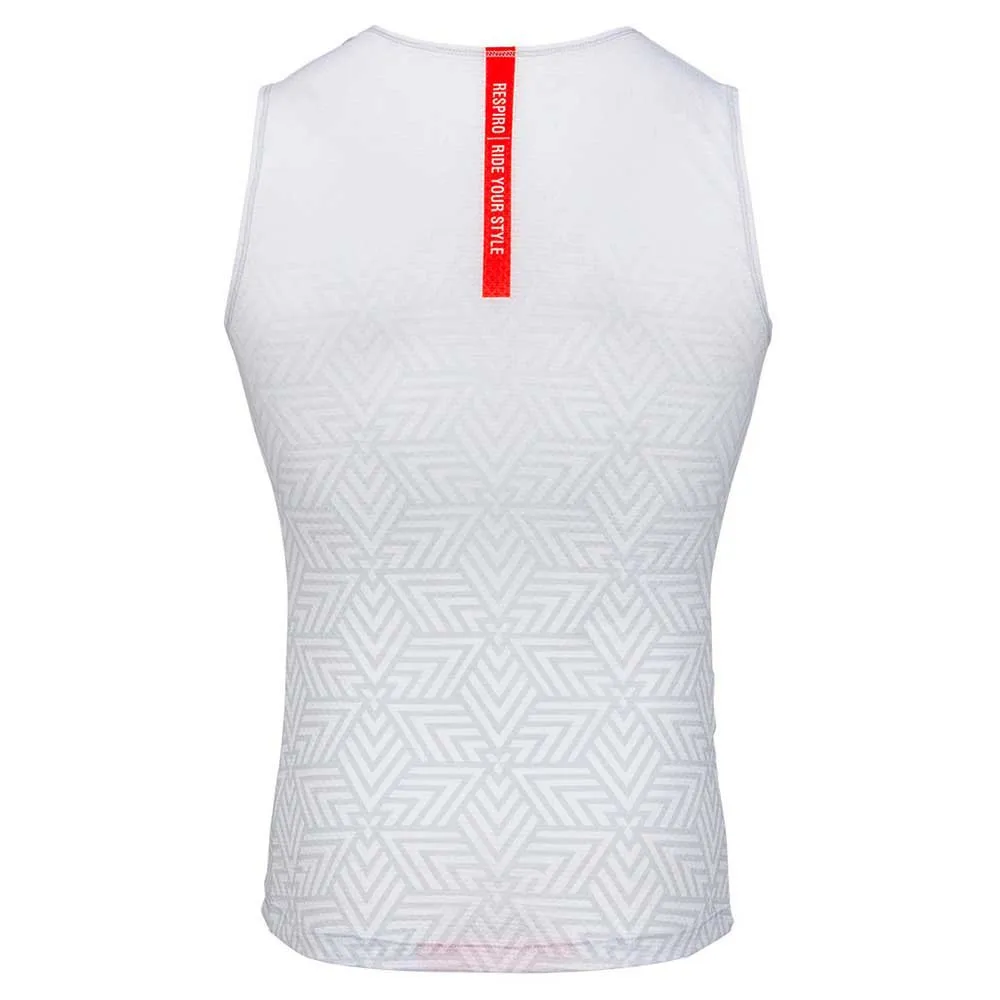 Wilier Respiro Ärmlös Baslager, White