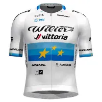 Wilier Vittoria Mtb Factory Team European Champion Korta ärmar Cykeltröja Wilier Vittoria Mtb Factory Team European Champion Korta ärmar Cykeltröja