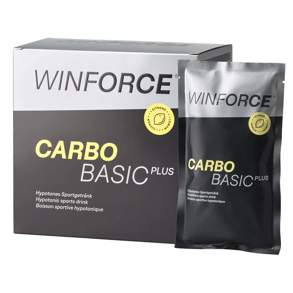 Winforce Carbo Basic Plus Engångsdos Stickförpackning Citron 10 Enheter, Multicolor, One Size