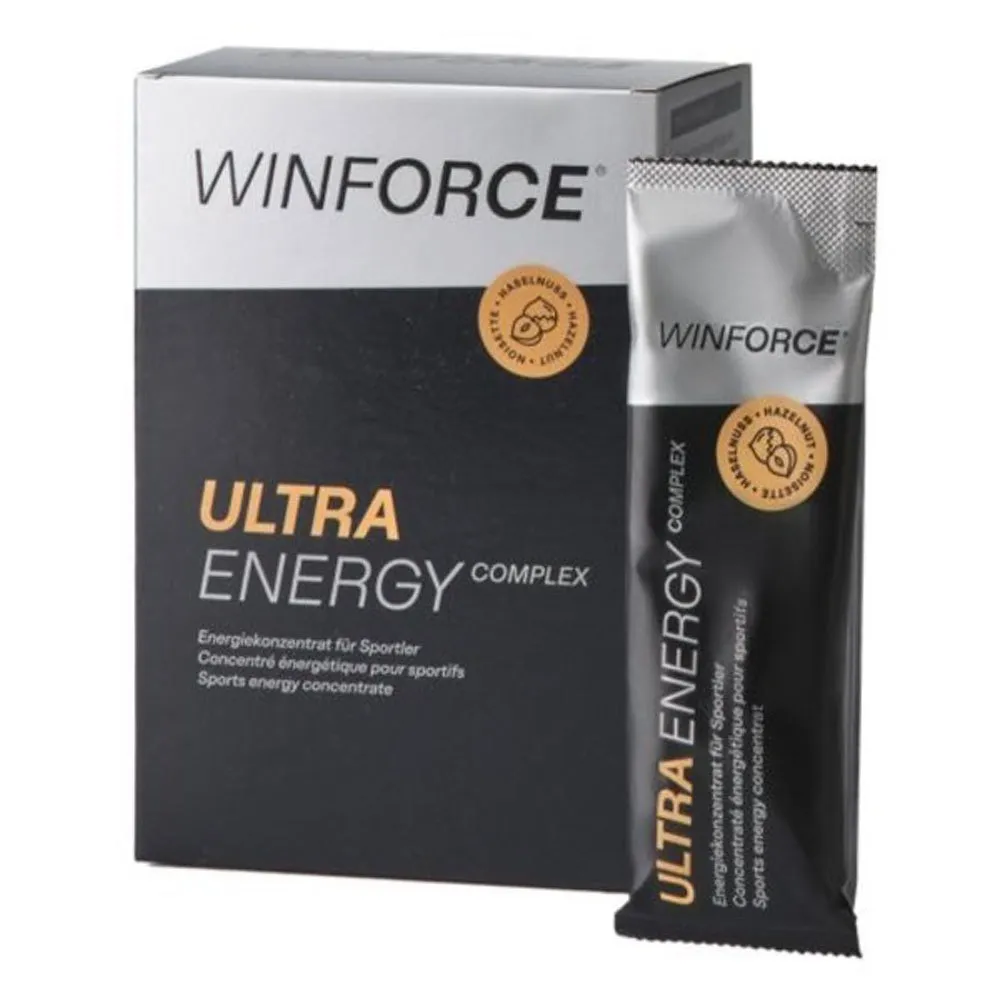Winforce Ultra Complex Låda Med Energigeler Hasselnöt 25g 10 Enheter, Multicolor, One Size