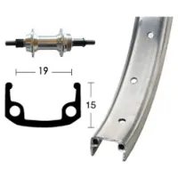 Winora Aluminium Wheel 6-7s 20´´ Bakhjul