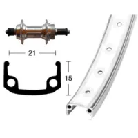 Winora Aluminium Wheel 6-7s 26´´ Bakhjul Winora Aluminium Wheel 6-7s 26´´ Bakhjul