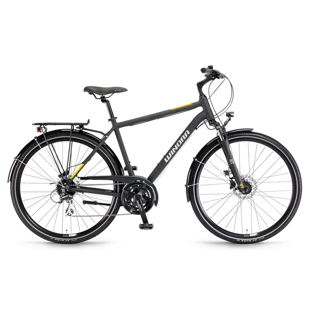 Winora Domingo 24 Gent 28´´ Acera 2022 Cykel, Black, 48
