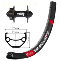 Winora Dt Swiss 545 Disc Cl Shimano Deore 26´´ Framhjul Winora Dt Swiss 545 Disc Cl Shimano Deore 26´´ Framhjul