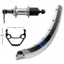 Winora Exal Zx 19 700 Qr Shimano Acera T3000 8s Bakhjul, Silver, 10 x 135mm
