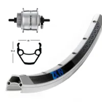 Winora Exal Zx 19 Dynamo Shimano Dh3d72 6b Disc Framhjul För Landsvägscykel