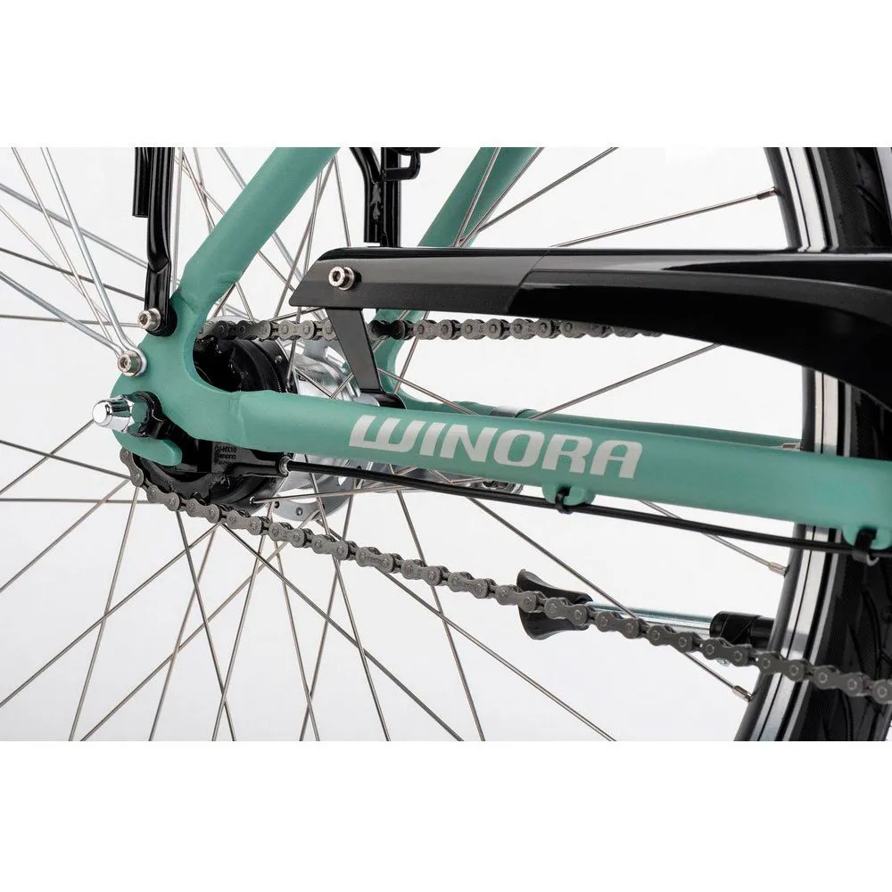 Winora Holiday N7 Wave 26´´ 2022 Cykel, Jade green matte, 43
