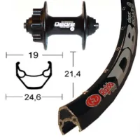 Winora Rigida Zac 2000 Qr Shimano Deore 6b Disc Framhjul Winora Rigida Zac 2000 Qr Shimano Deore 6b Disc Framhjul