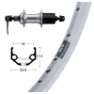 Winora Ryde Zac 19 700 Shimano Acera T3000 8s Bakhjul, Silver, 10 x 135mm