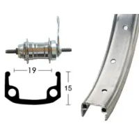 Winora Skid 1s 20´´ Bakhjul Winora Skid 1s 20´´ Bakhjul