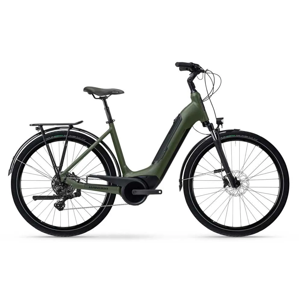 Winora Tria 10 Wave Elcykel, Moss, L, 500Wh