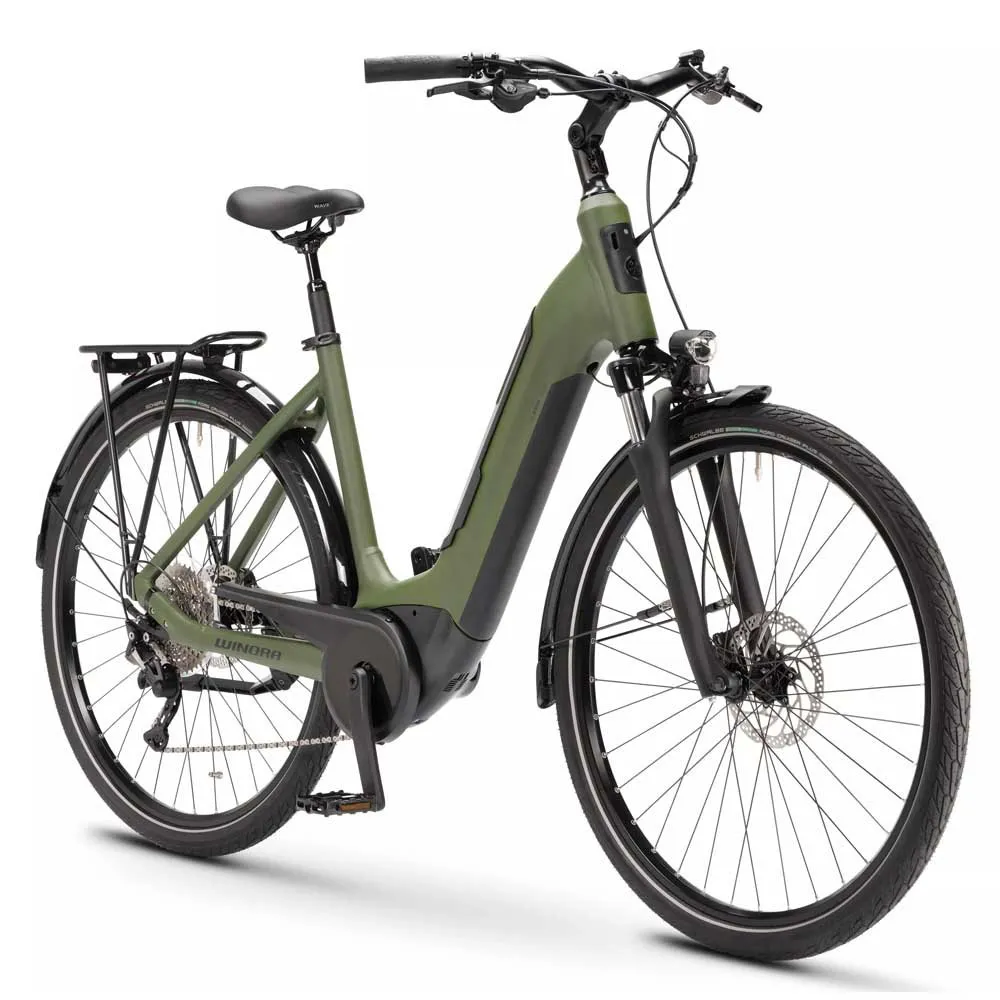 Winora Tria 10 Wave Elcykel, Moss, L, 500Wh