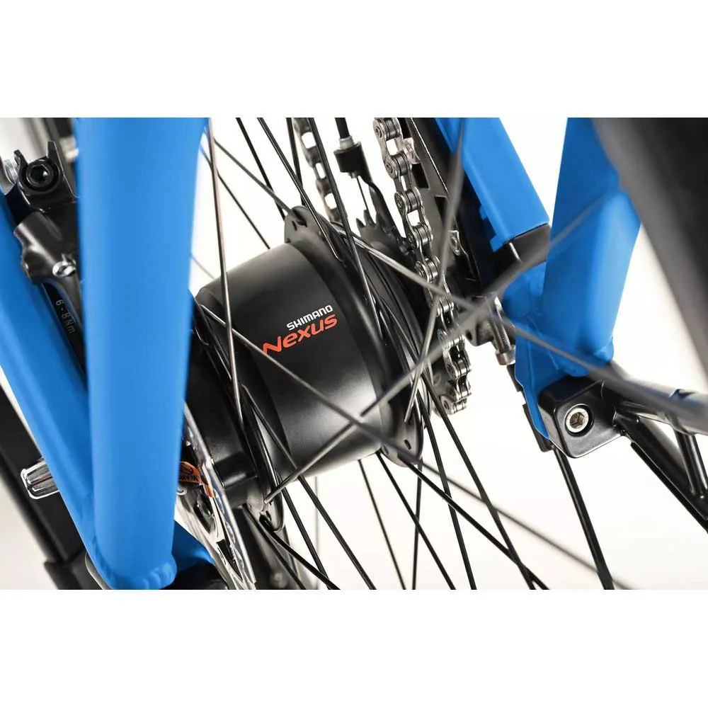 Winora Tria N8 E Nexus 2024 Elcykel, Blue, L, 500Wh