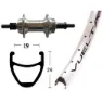 Winora Vuelta Airline 1 6-8s Bakhjul, Silver, 10 x 135mm
