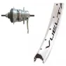 Winora Vuelta Airline 1 Shimano Nexus 7s Framhjul, Silver, 9 x 100mm