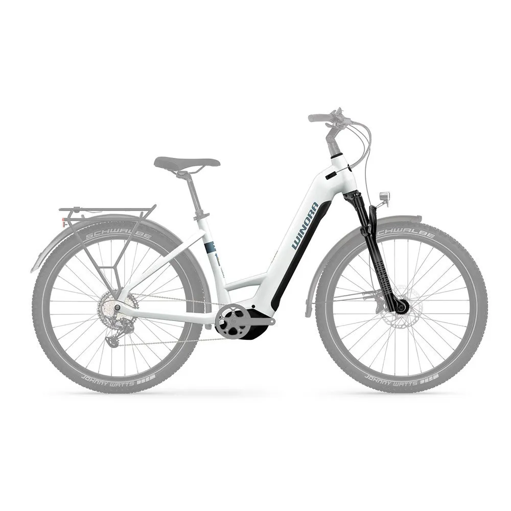 Winora Yucatan X12 Pro 27.5´´ Elcykel Ram För Stadscykel