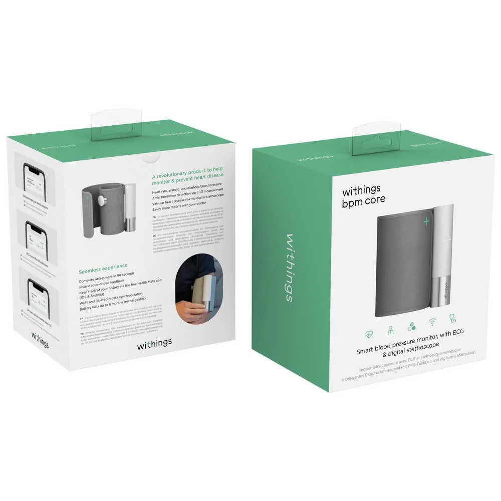 Withings Bpm Core-mätare, White, One Size Withings Bpm Core-mätare, White, One Size
