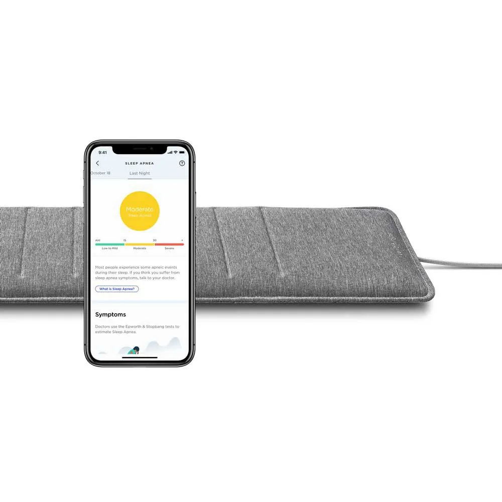Withings Sömnanalysesensor, Grey, One Size Withings Sömnanalysesensor, Grey, One Size