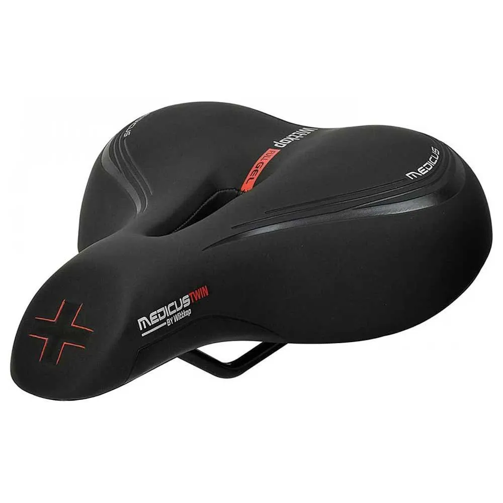 Wittkop Medicus Twin 3.0 Cykelsadel, Black, 210mm Wittkop Medicus Twin 3.0 Cykelsadel, Black, 210mm