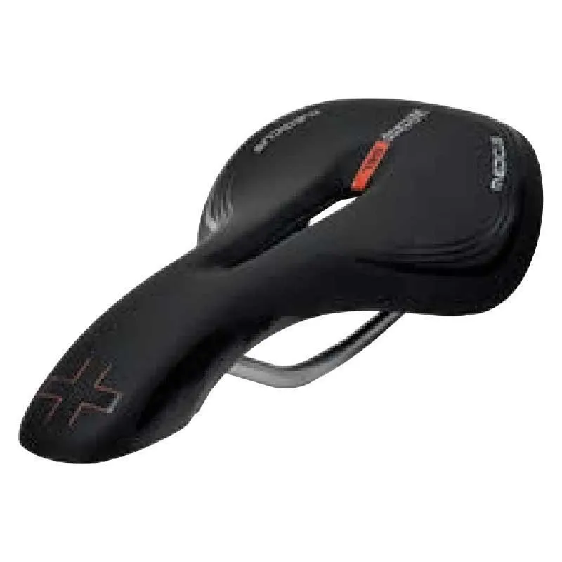 Wittkop Medicus Twin 7.0 Cykelsadel, Black, 135mm