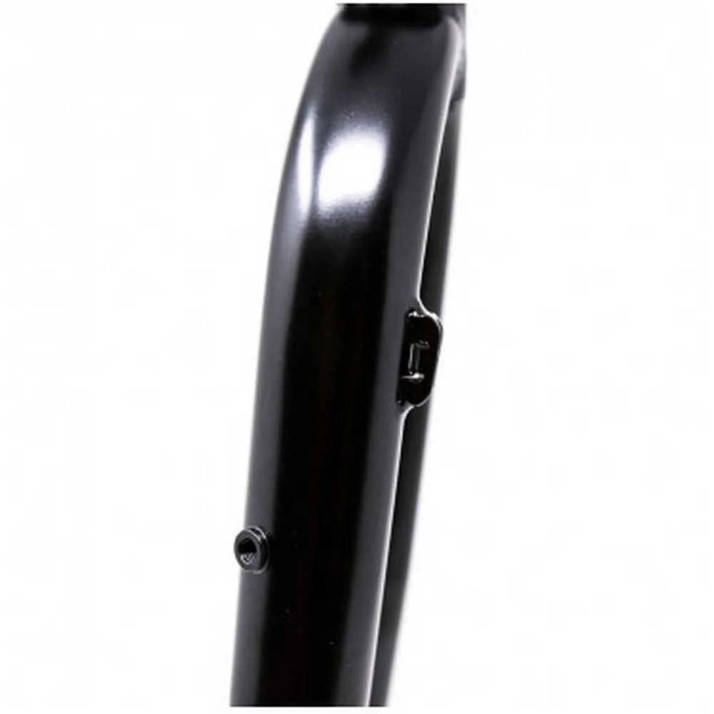 WOHO Flated Post Mount Disc 15x100 Mm Mtb-gaffel, Black, 28" - 700C, Rigid WOHO Flated Post Mount Disc 15x100 Mm Mtb-gaffel, Black, 28" - 700C, Rigid