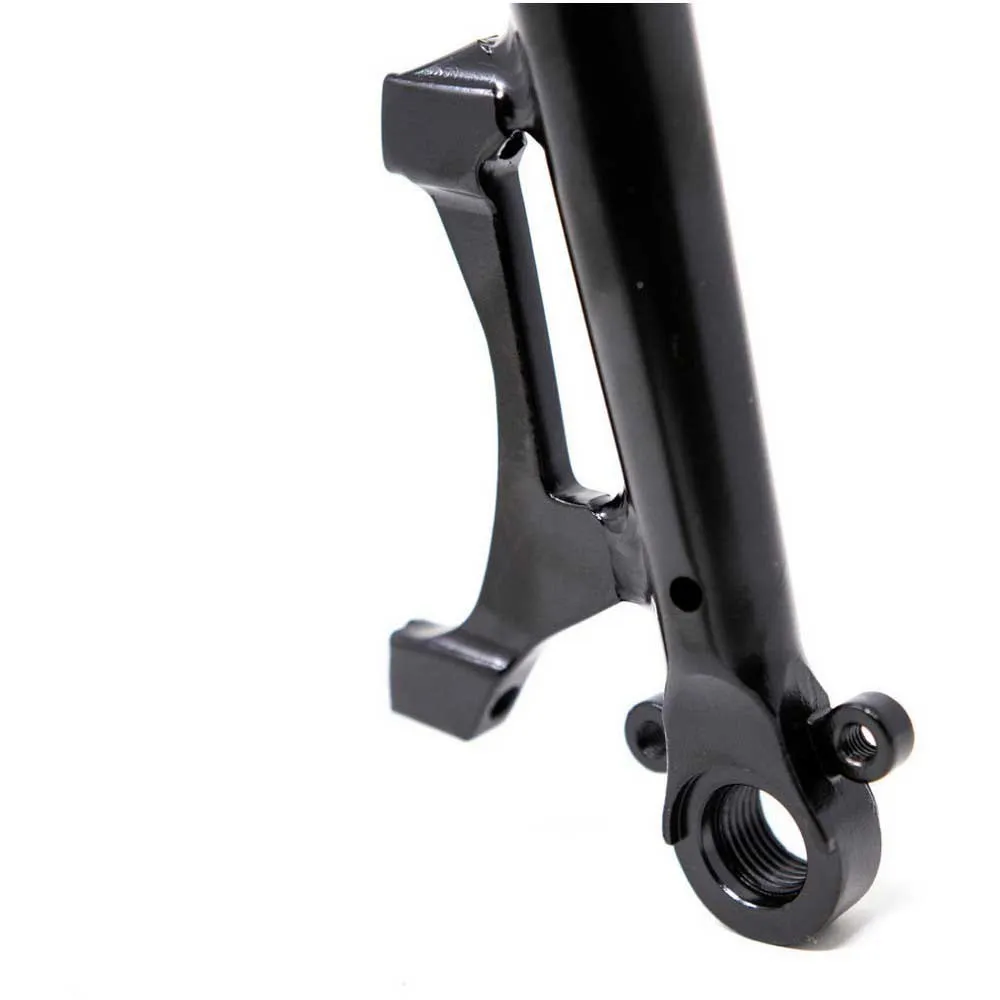 WOHO Flated Post Mount Disc 15x100 Mm Mtb-gaffel, Black, 28" - 700C, Rigid WOHO Flated Post Mount Disc 15x100 Mm Mtb-gaffel, Black, 28" - 700C, Rigid