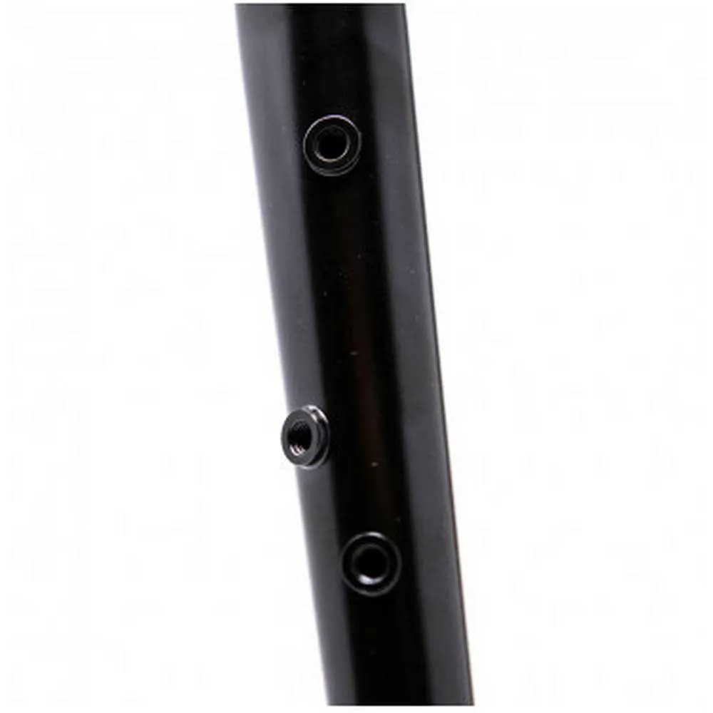 WOHO Flated Post Mount Disc 15x100 Mm Mtb-gaffel, Black, 28" - 700C, Rigid WOHO Flated Post Mount Disc 15x100 Mm Mtb-gaffel, Black, 28" - 700C, Rigid