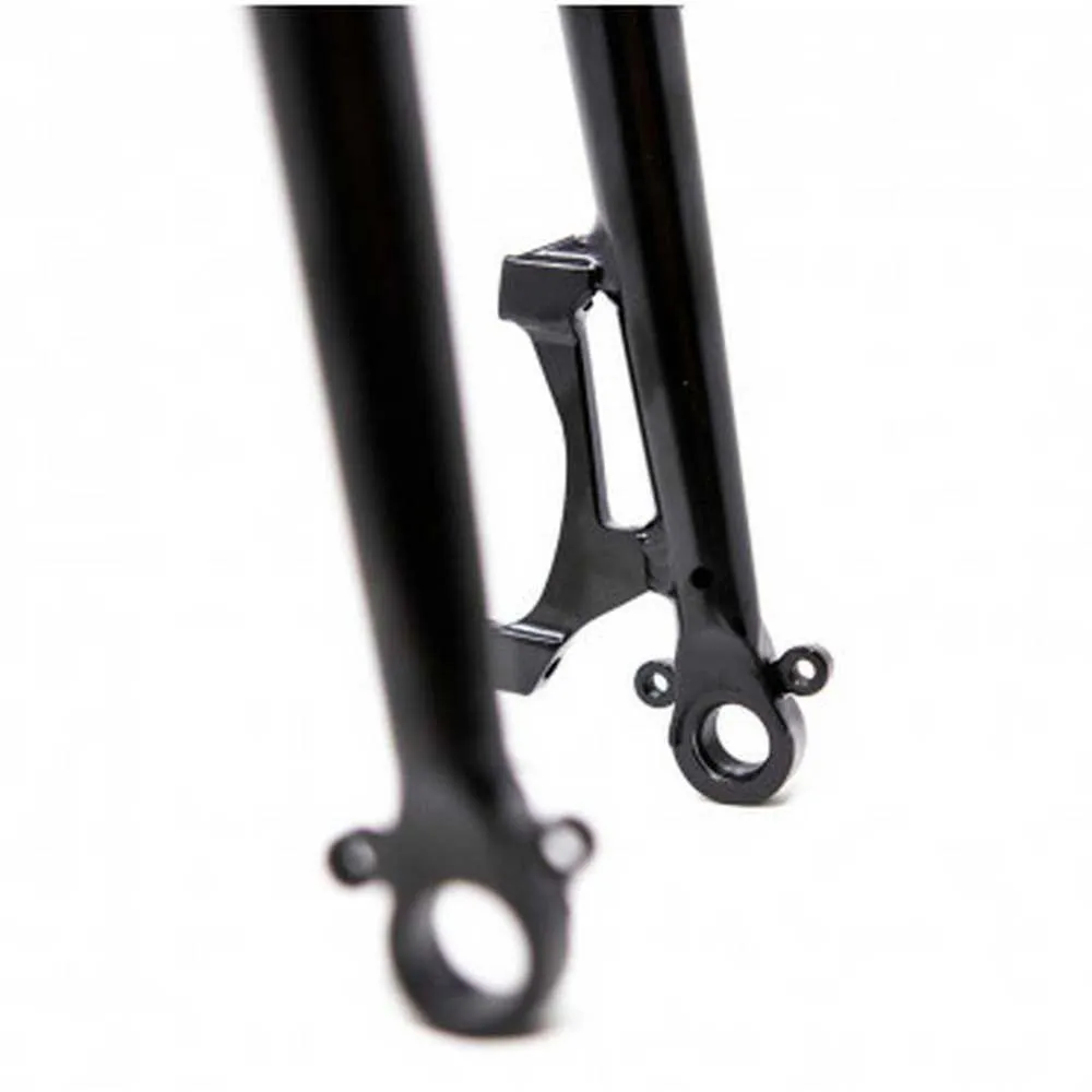WOHO Flated Post Mount Disc 15x100 Mm Mtb-gaffel, Black, 28" - 700C, Rigid WOHO Flated Post Mount Disc 15x100 Mm Mtb-gaffel, Black, 28" - 700C, Rigid