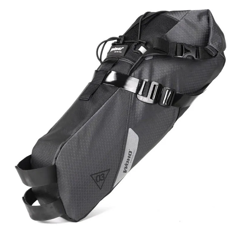 WOHO X-touring Dry Sadeltaske 8-13l, Grey, M